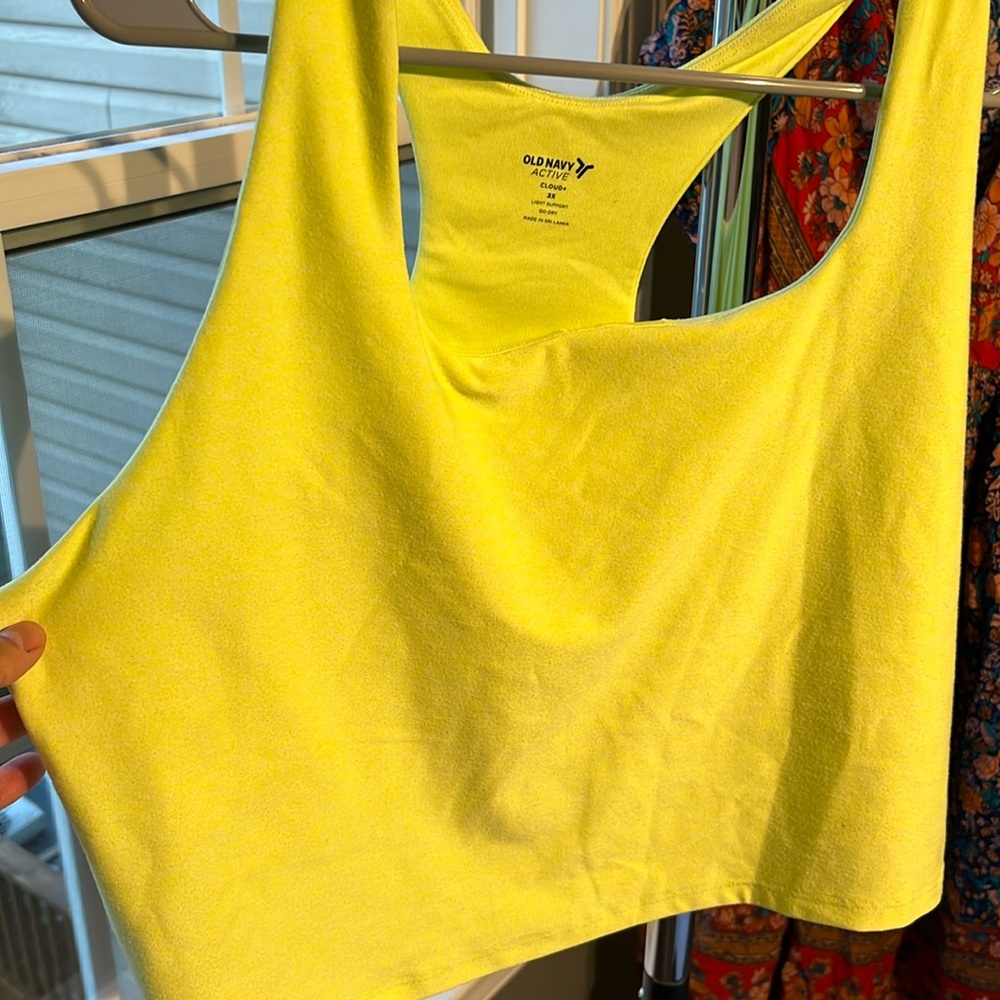 Crop Tank Active Wear